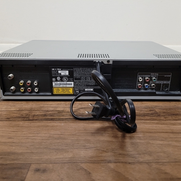 Go Video Sonic Blue DVR4300 DVD VCR Combo VHS Tape Player Recorder NO REMOTE - Picture 8 of 9